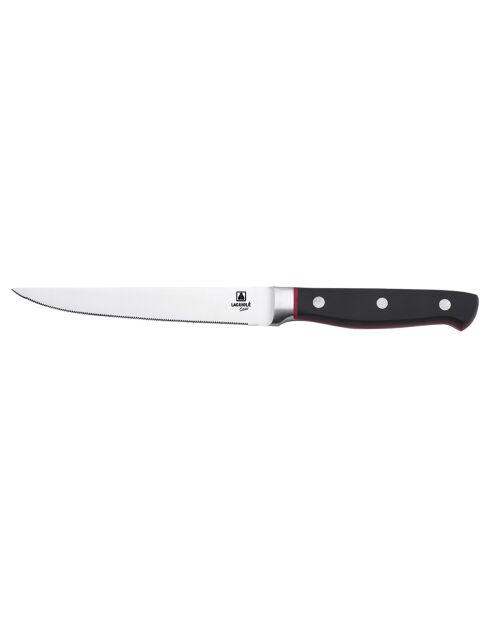 Couteau à légumes noir/gris - 25 cm